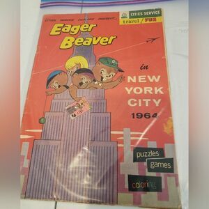 Eager Beaver Comic Book Activity in New York City 1964